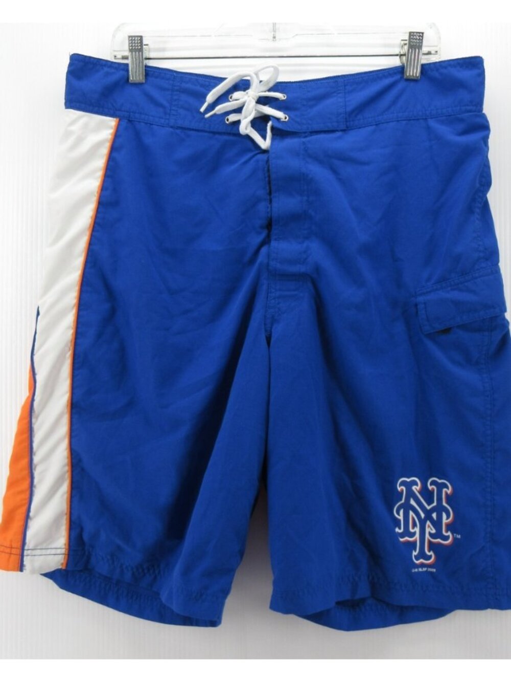New York Mets Swim Trunks Large GIII Board Shorts Bathing Suit MLB